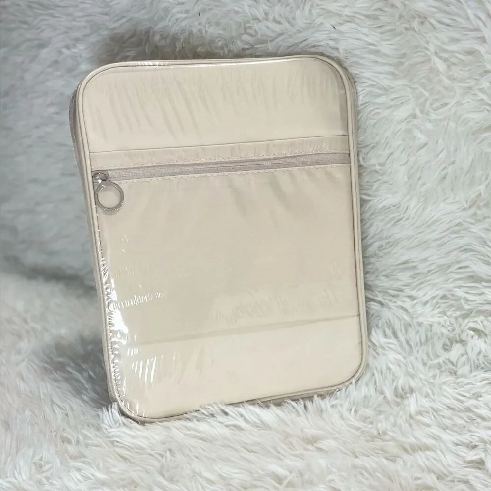 Mossio Shoe Bag Travel Daily Use Storage Pouch Organizer Beige Unisex Luggage